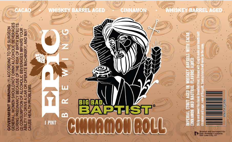 Epic Brewing Adding Big Bad Baptist Cinnamon Roll Cans