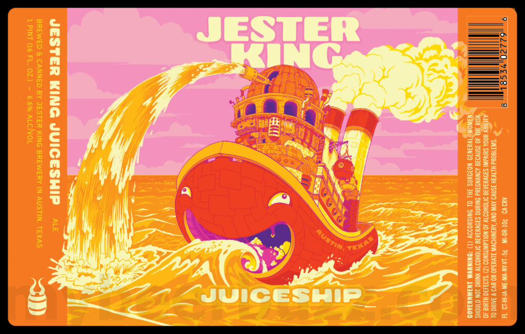 Jester King Adding Juiceship Cans