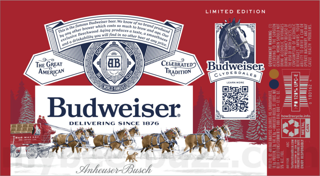 Budweiser Clydesdale Packaging Returning For 2024