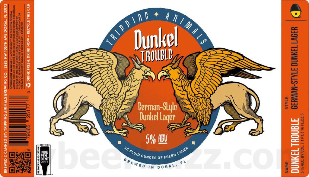 Tripping Animals Adding Dunkel Trouble & Slippery When Wet