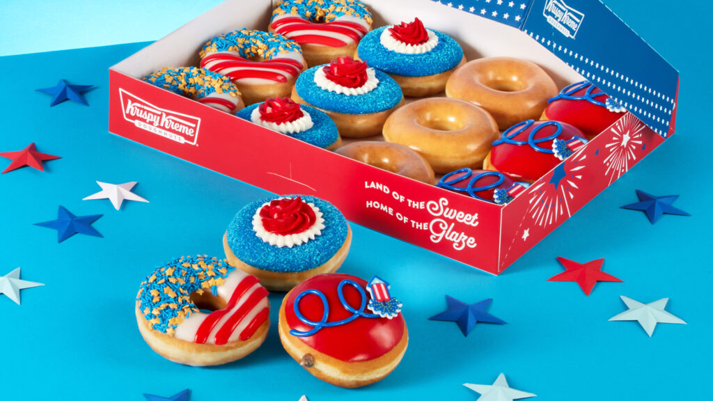 KRISPY KREME® is ‘Land of the Sweet and the Home of the Glaze’ this Fourth of July with New Star Spangled Sweetness Collection