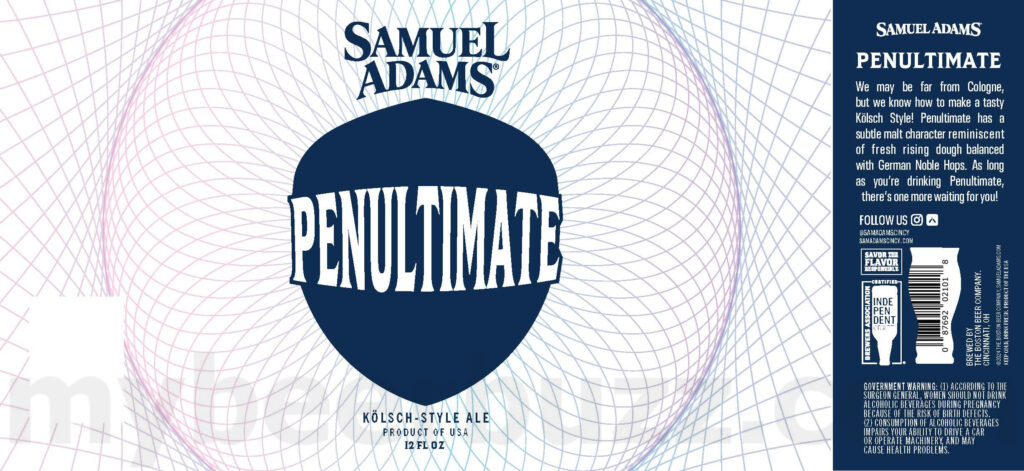 Samuel Adams Adding Penultimate