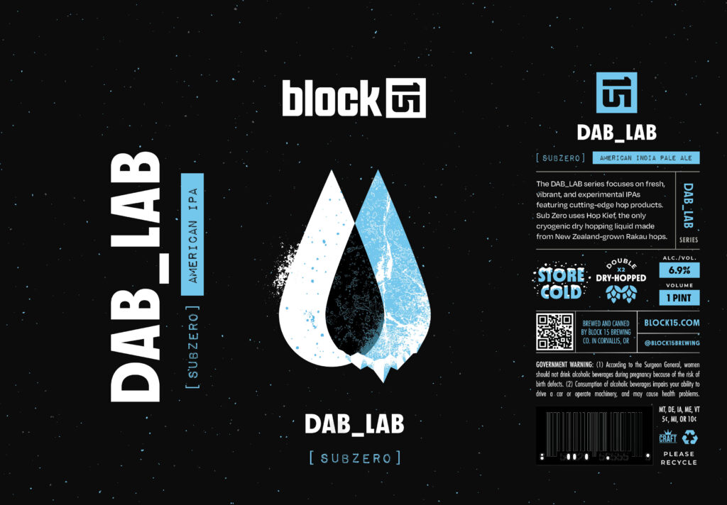 Block 15 Adding Dab-Lab Subzero & Fresh Hop Static Shatter