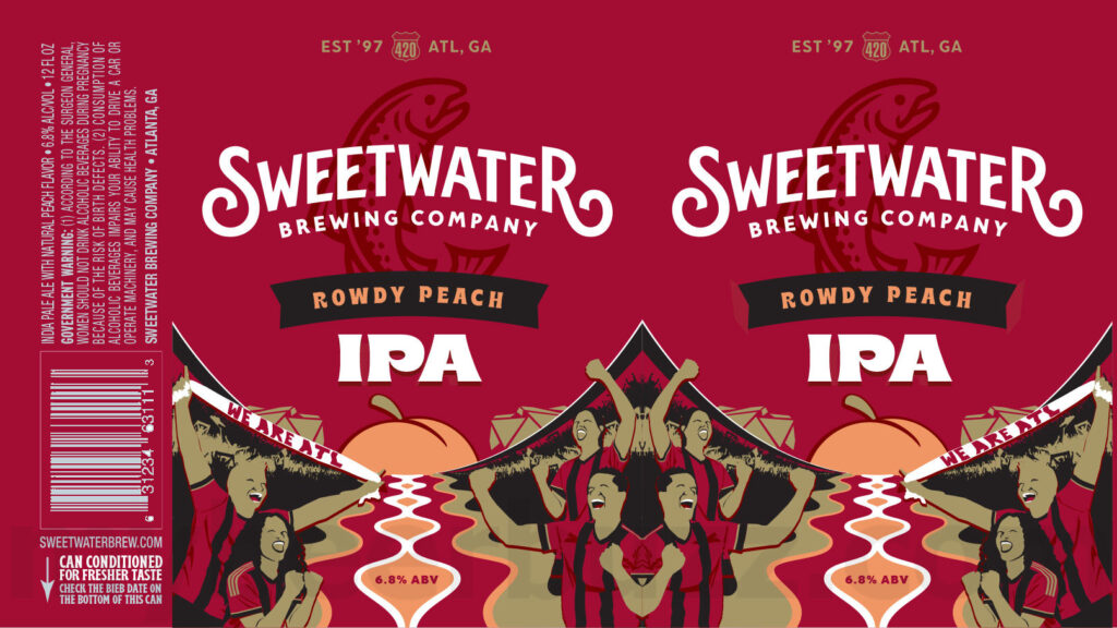 SweetWater Adding Rowdy Peach IPA