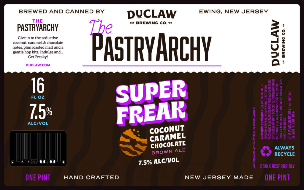 DuClaw Working On The PastryArchy Super Freak Brown Ale & The PastryArchy Cookies & Cream