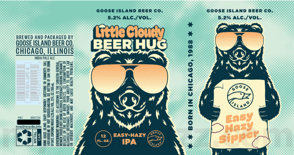 Goose Island Adding Little Cloudy Beer Hug