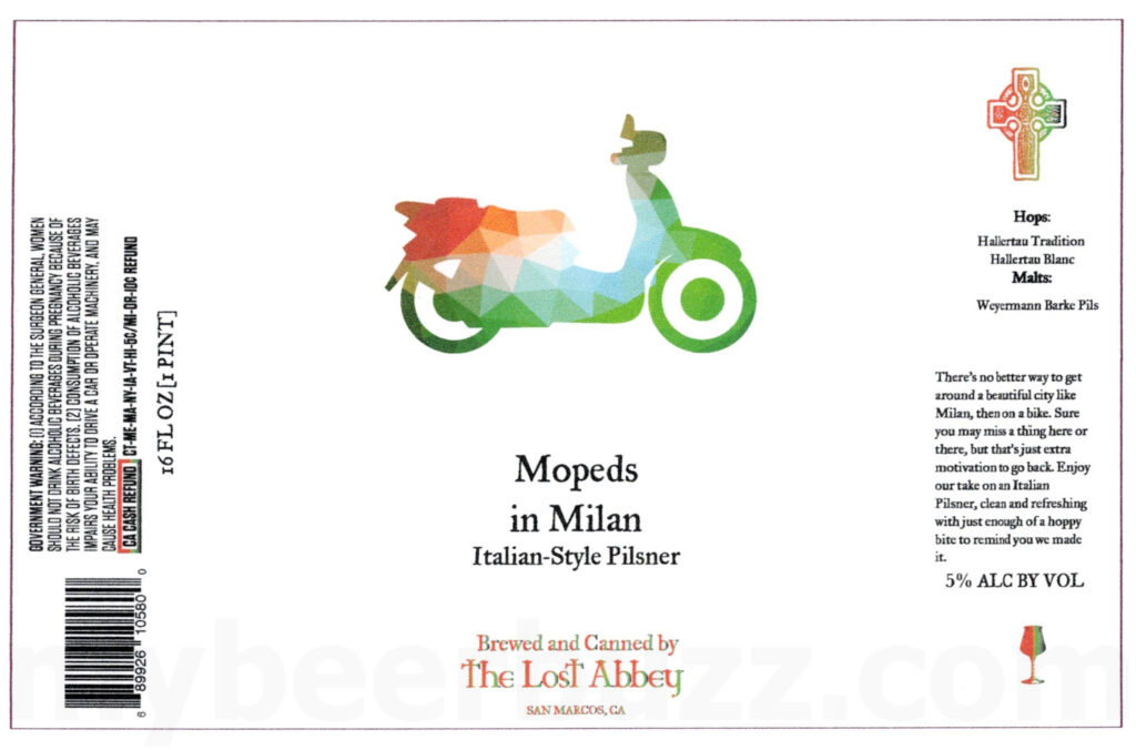 Lost Abbey Adding Mopeds In Milan Cans / Bible Stories