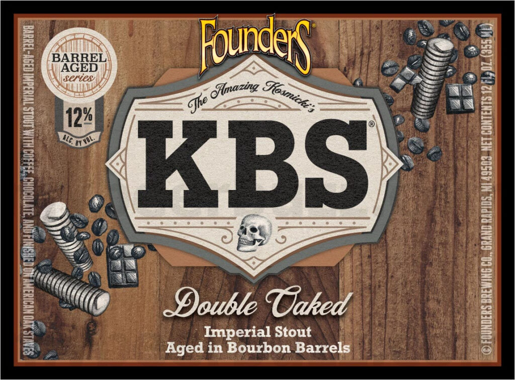 Founders KBS Double Oaked Coming To 2024 Barrel Aged Series