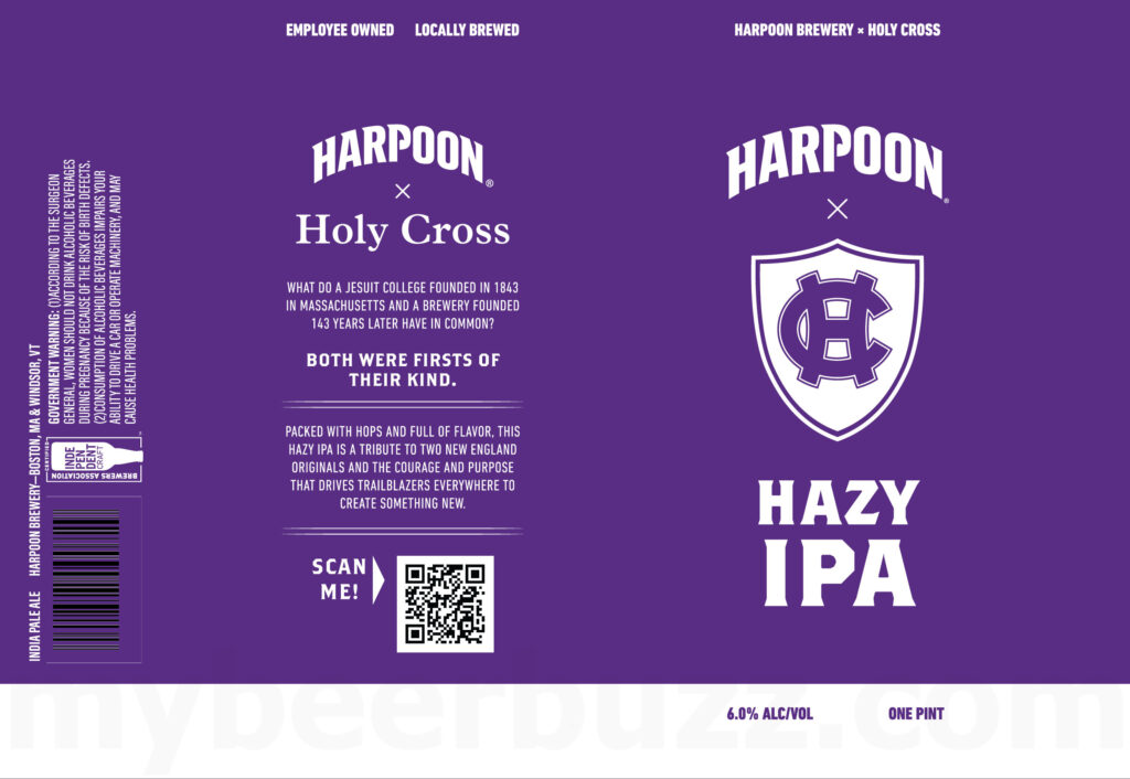 Harpoon & Holy Cross Team Up For Holy Cross Hazy IPA