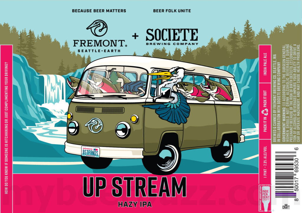 Freemont & Societe Collaborate On Up Stream Cans