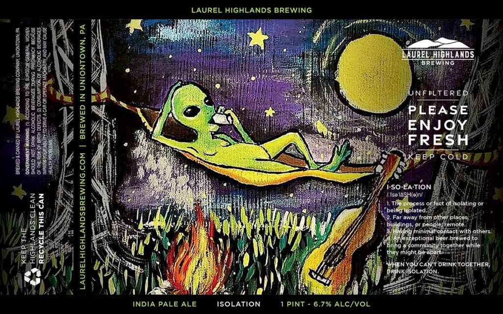 Laurel Highlands Brewing Adding Isolation IPA