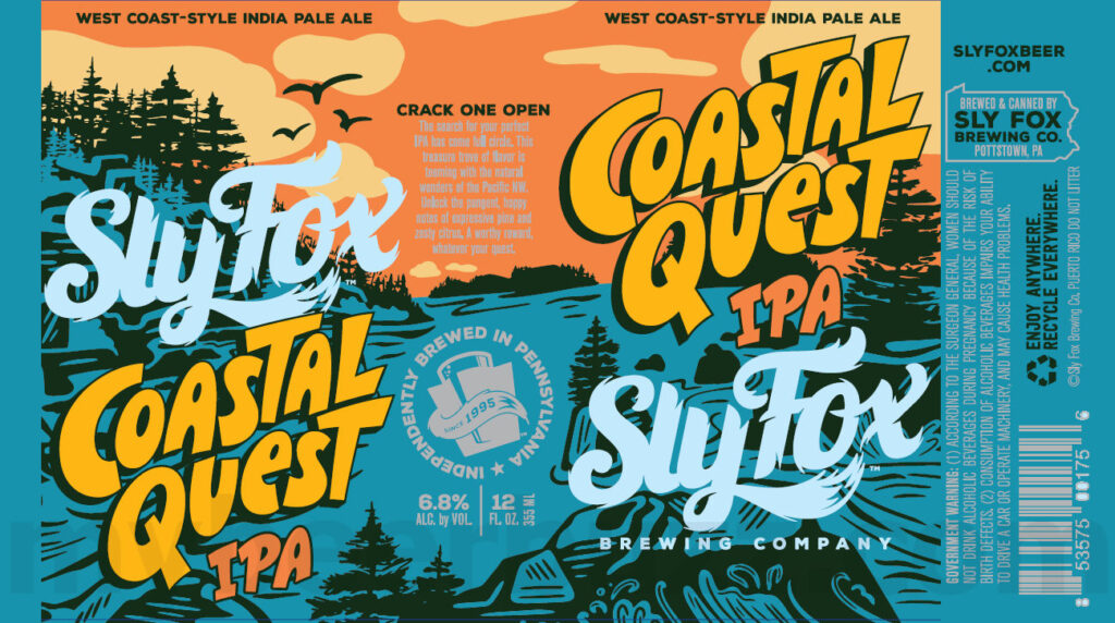Sly Fox Adding Coastal Quest IPA & Coastal OIdyssey Imperial IPA