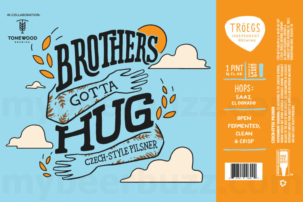 Tröegs & Tonewood Collaborate On Brothers Gotta Hug