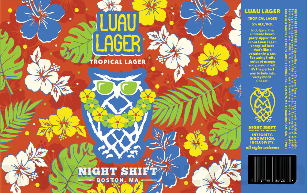Night Shift Releasing Wild Blue, Shandy Beach, Luau Lager & Pool Party Goodie Box