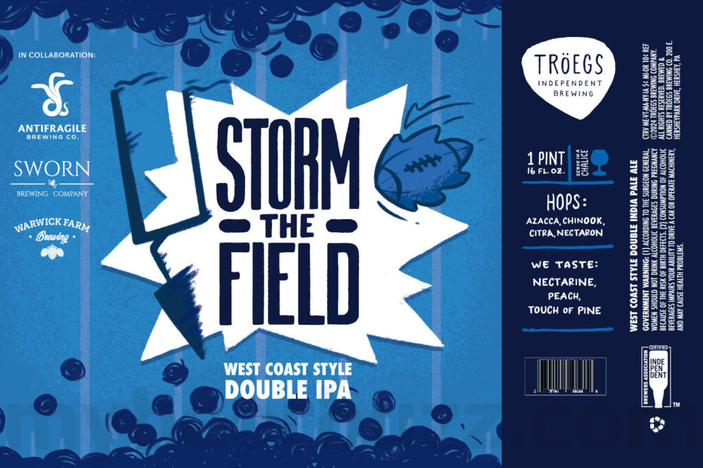 Tröegs Teaming Up With Antifragile, Sworn & Warwick Farm For Storm The Field
