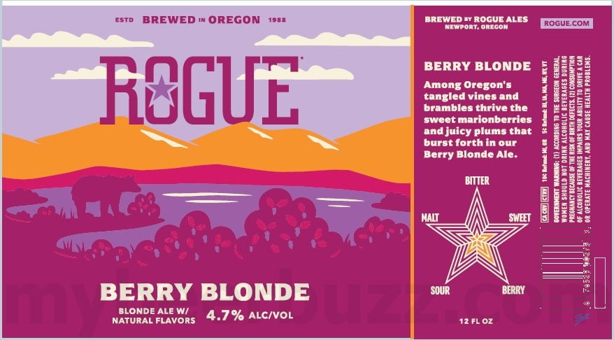 Rogue Adding Berry Blonde Cans