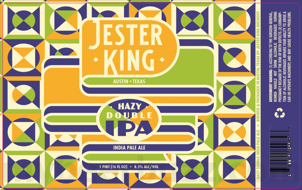 Jester King Adding Hazy Double IPA Cans