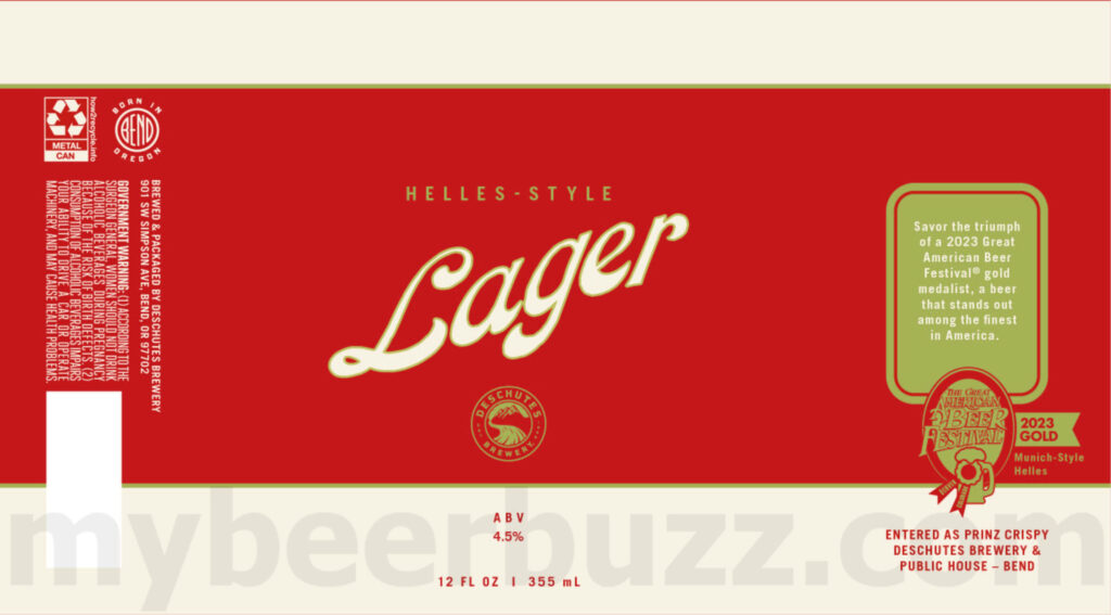 Deschutes Adding Helles-Style Lager Cans