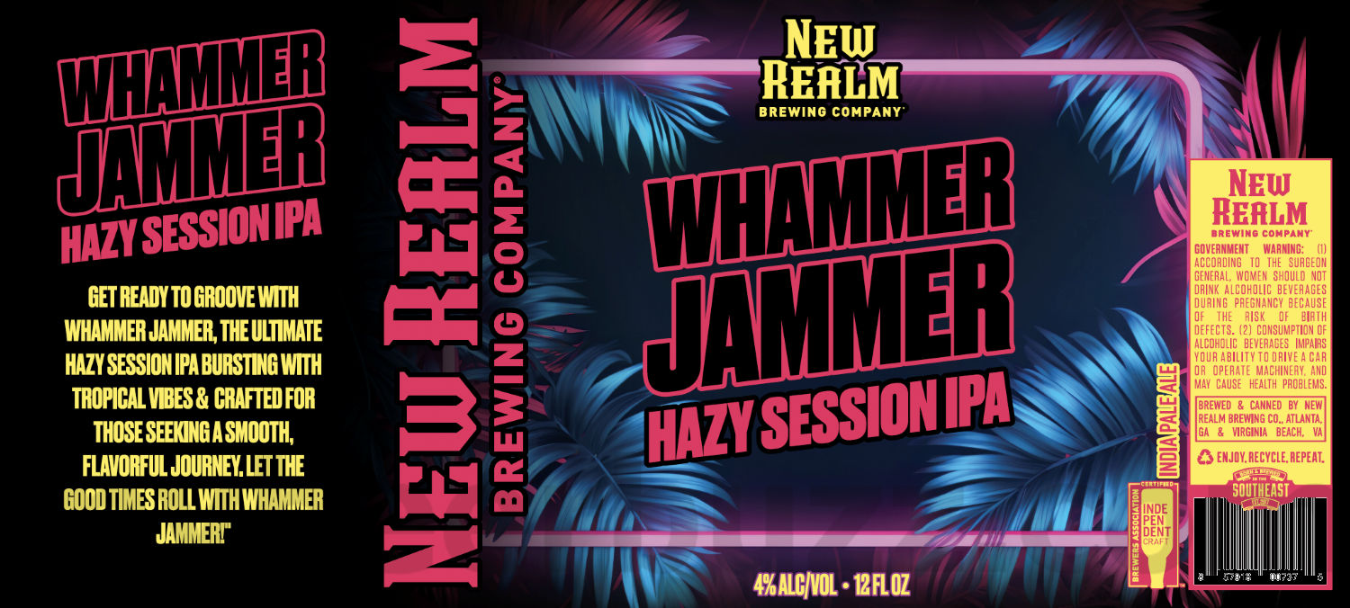 New Realm Adding Whammer Jammer Hazy Session IPA