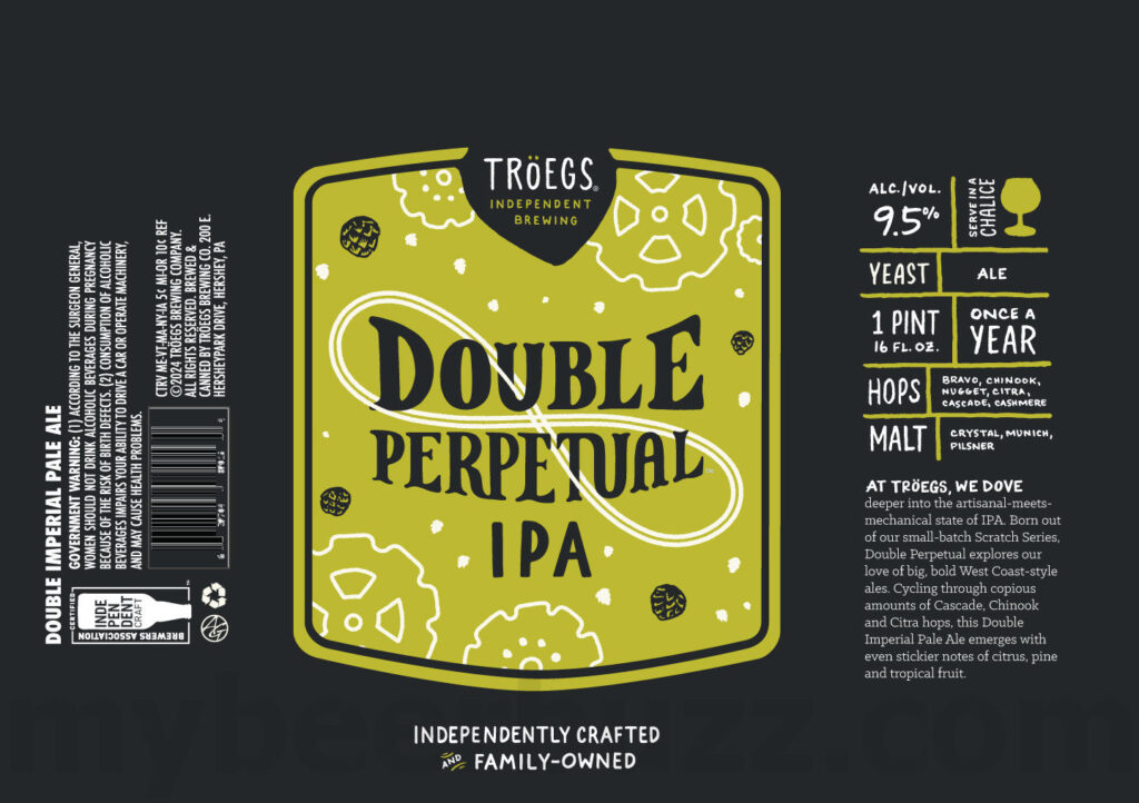 Tröegs Double Perpetual IPA Returning For 2024