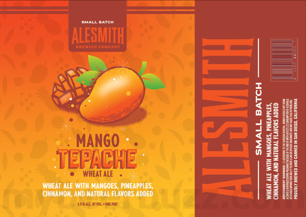 AleSmith Adding Mango Tepache Wheat Ale