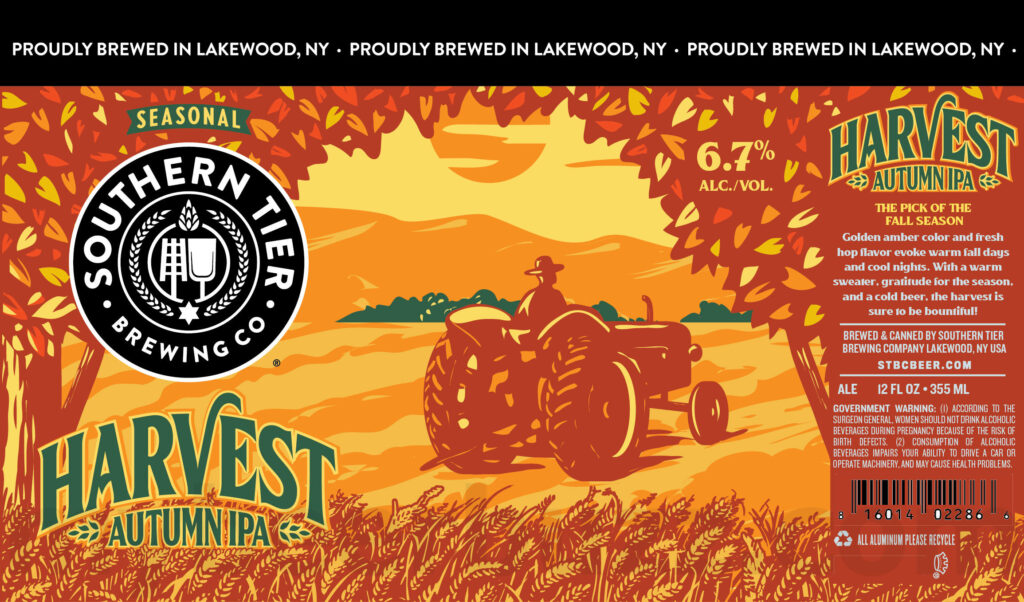 Southern Tier Harvest Autumn IPA Returning For 2024