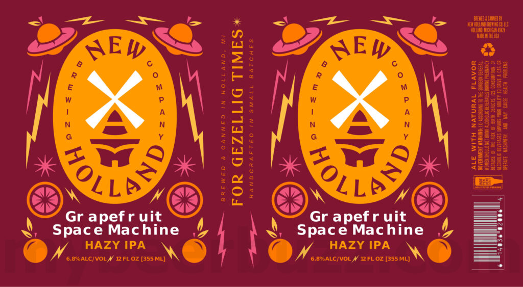 New Holland Adding Grapefruit Space Machine