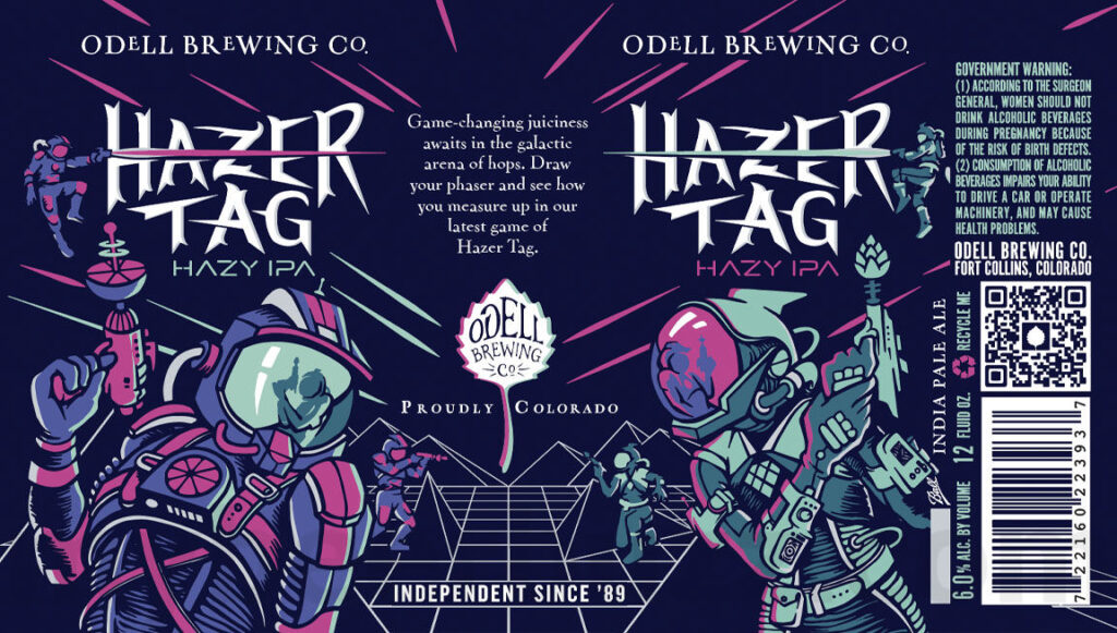Odell Updating Hazer Tag Hazy IPA