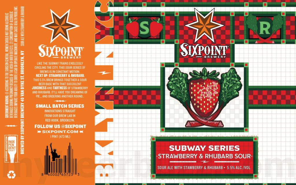 Sixpoint Adding Strawberry & Rhubarb Sour To Subway Series / Oktoberfest