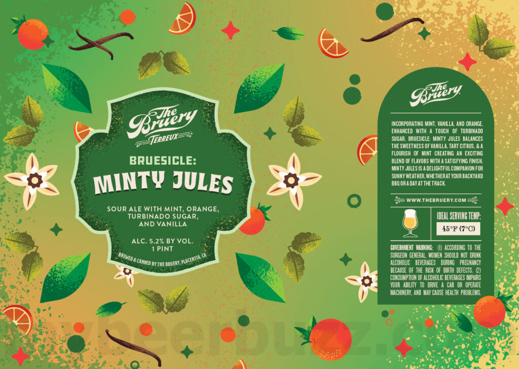 The Bruery Adding Bruesicle: Minty Jules, Chocolate Dynasty, Cire 2024, 2024 Black Tuesday & Orange You Happy You Didn’t Say Coconuts