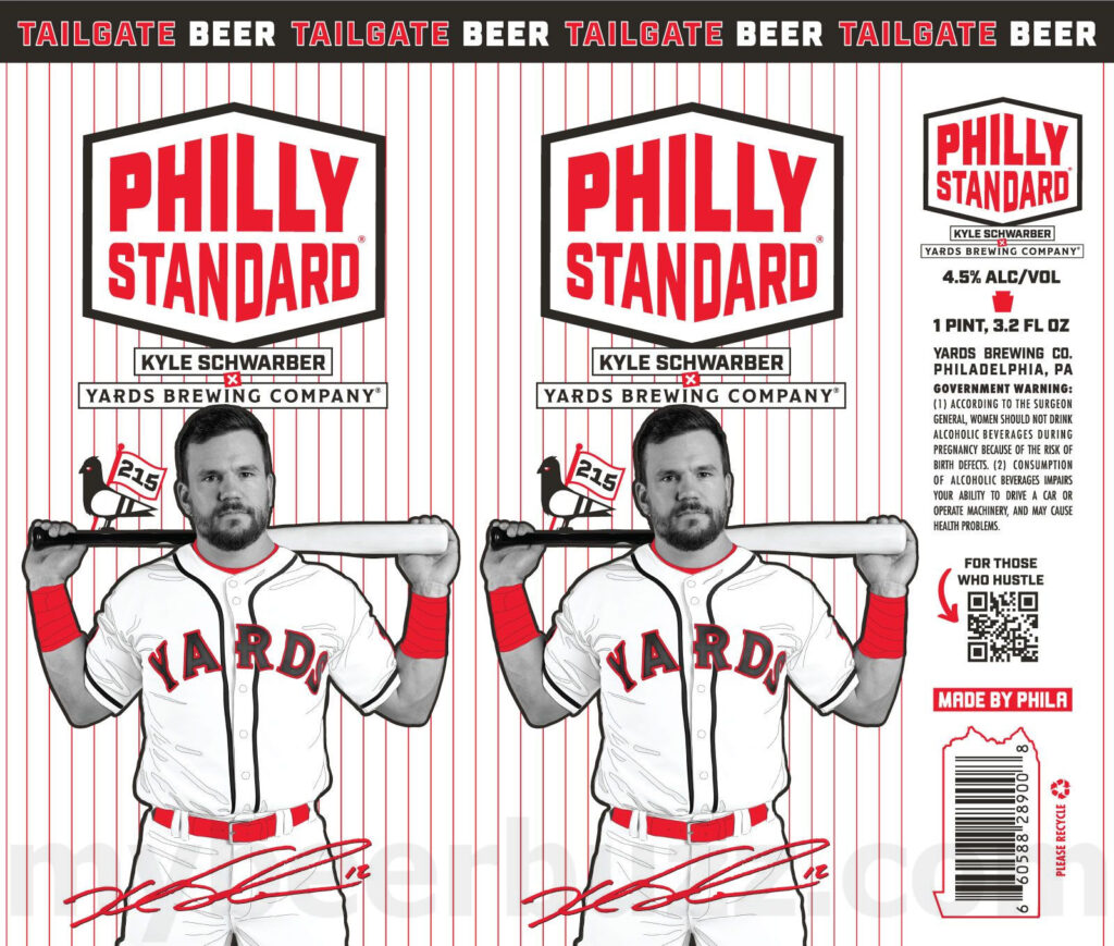 Yards Adding Philly Standard Kyle Schwarber Baseball Packaging