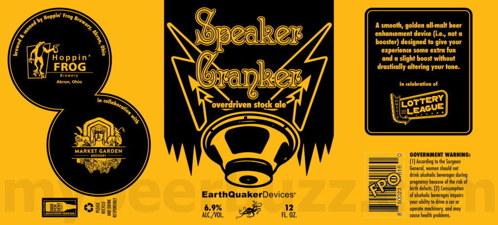 Hoppin’ Frog & Market Garden Collaborate On Speaker Cranker / Brother Kazoo Mix