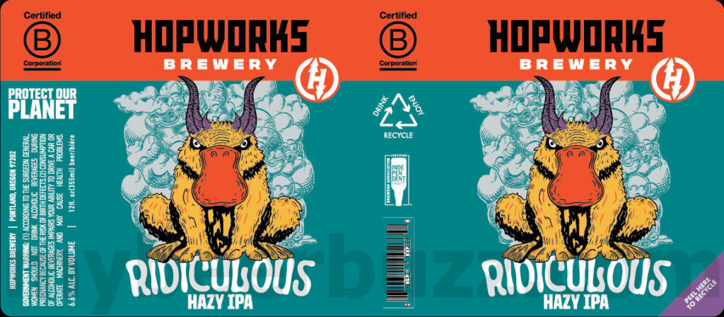 Hopworks Adds a Ridiculous New Brew to its Lineup