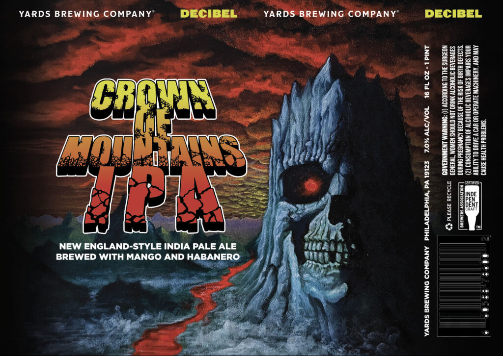 Yards & Decibel Team Up For Crown Of Mountains IPA