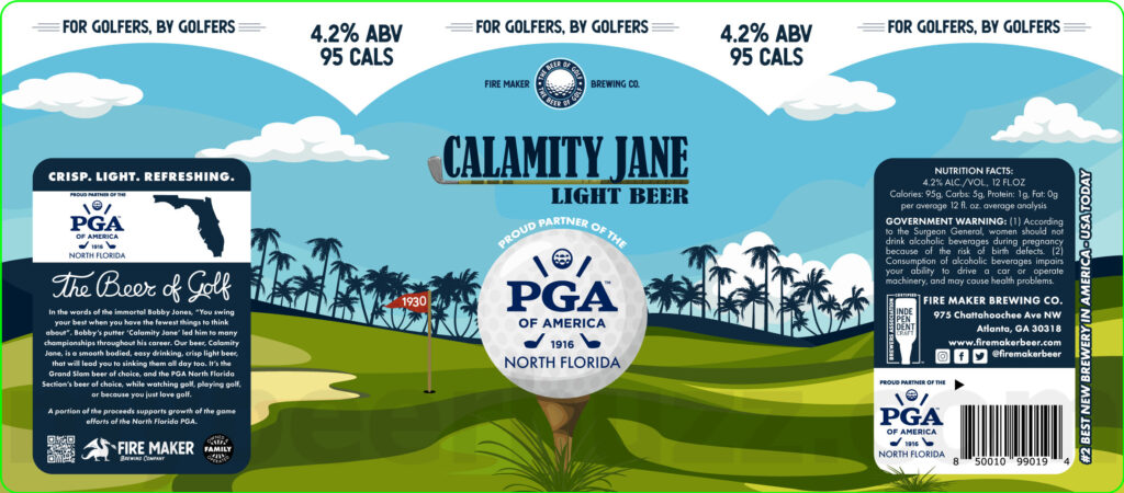 Firemaker Brewing & PGA Of America North Florida Team Up For Calamity Jane