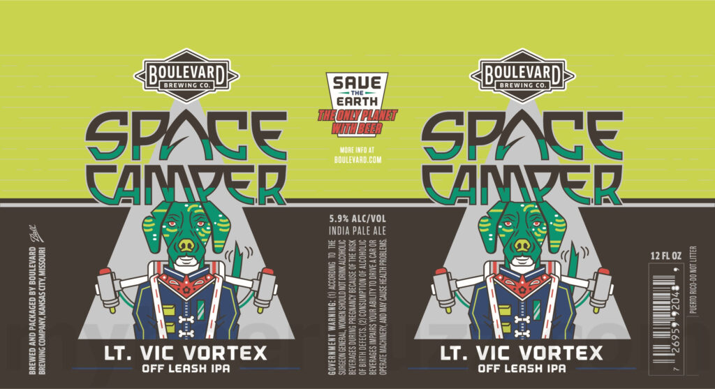 Boulevard Adding Space Camper Lt. Vic Vortex Off Leash IPA