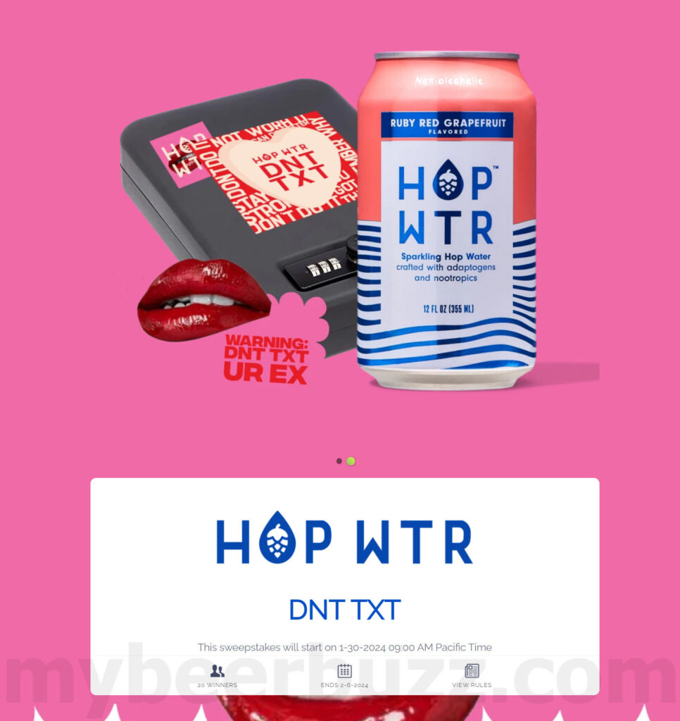 HOP WTR’s DNT TXT Campaign – A Lockbox for a Regret-Free Valentine’s Day