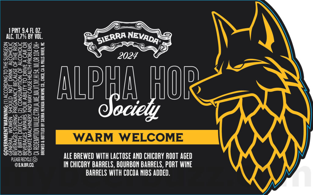 Sierra Nevada Adding 2024 Alpha Hop Society Warm Welcome