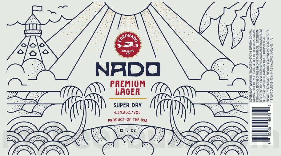 Coronado Brewing Adding Nado Premium Lager