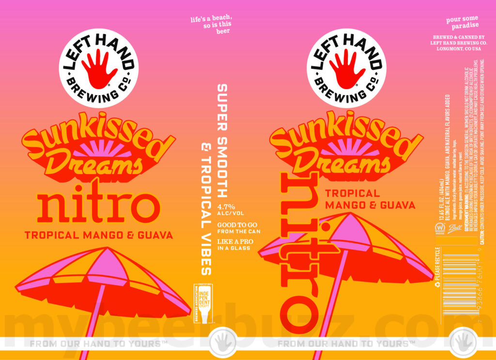 Left Hand Adding Nitro Sunkissed Dreams, Sinister Stout & Mexican Hot Chocolate