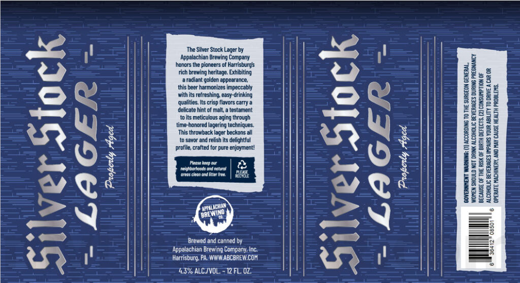 Appalachian Brewing Releasing Silver Stock Lager & Silver Stock Lime Lager