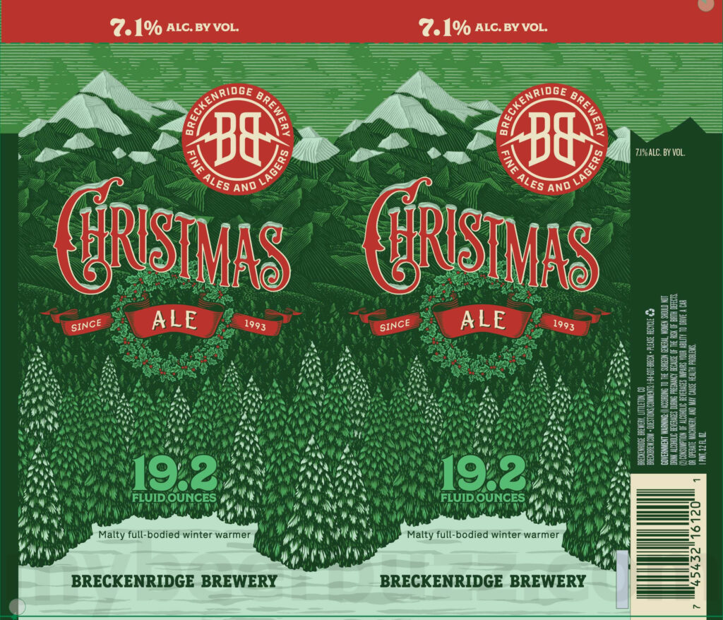 Breckenridge Christmas Ale Returns For 2023, 2024 & 2025