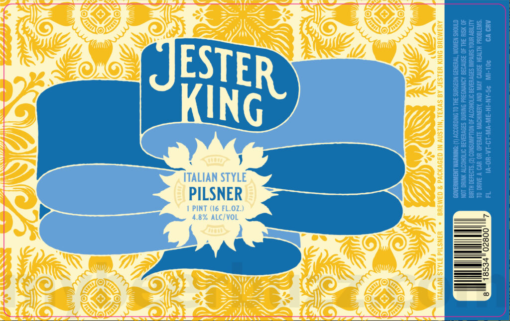 Jester King Adding Italian Style Pilsner Cans