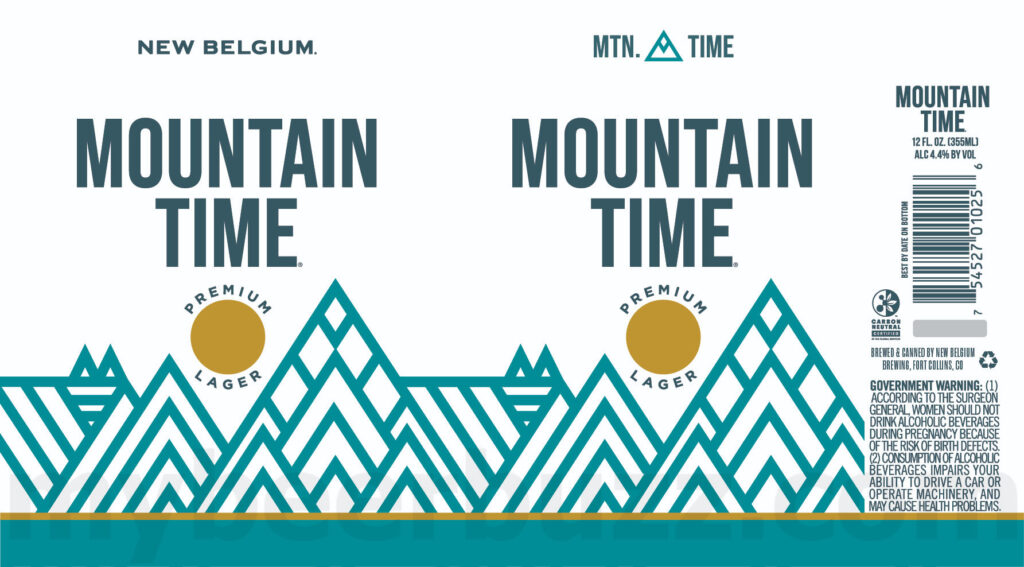New Belgium Mountain Time Coming To 19.2oz Cans