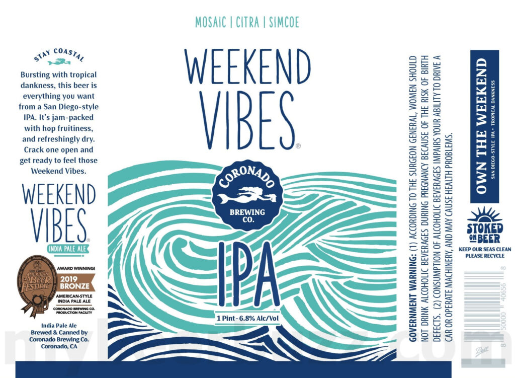 Coronado Brewing Wins Silver and Bronze Medals at the 2019 Great American Beer Festival®