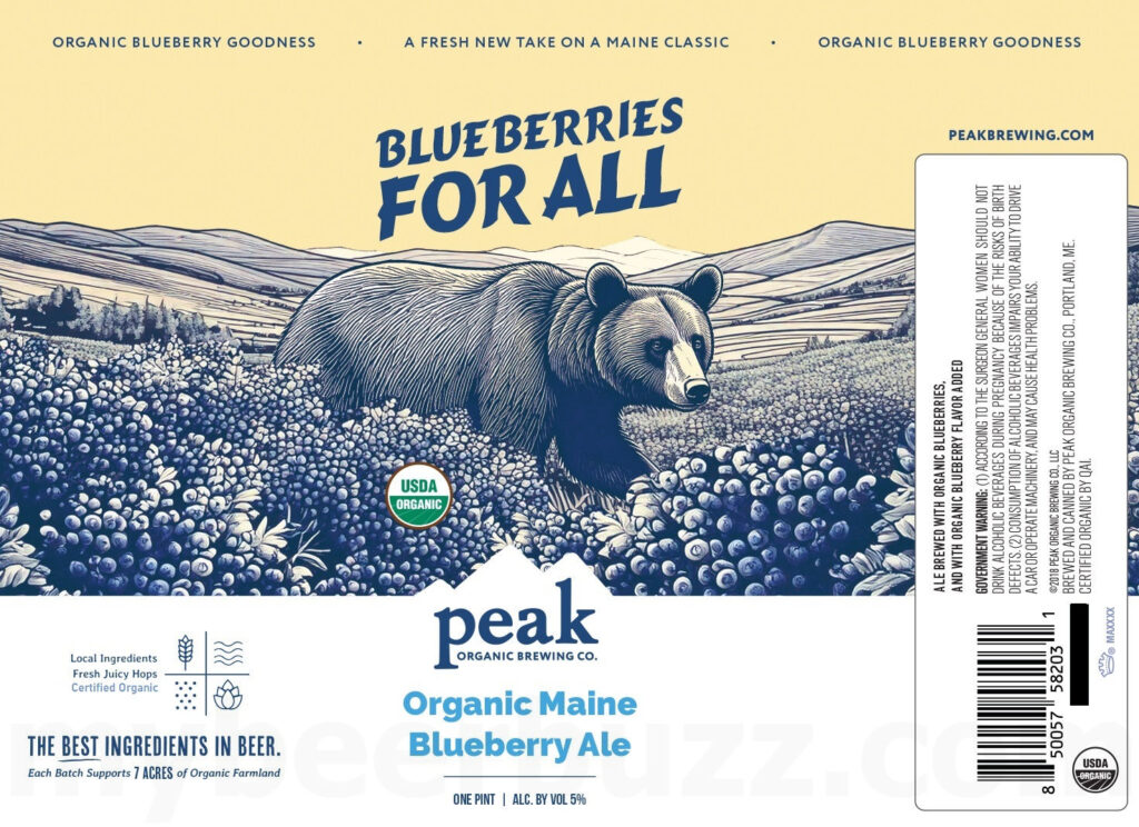 Peak Organic Adding Blueberries For All