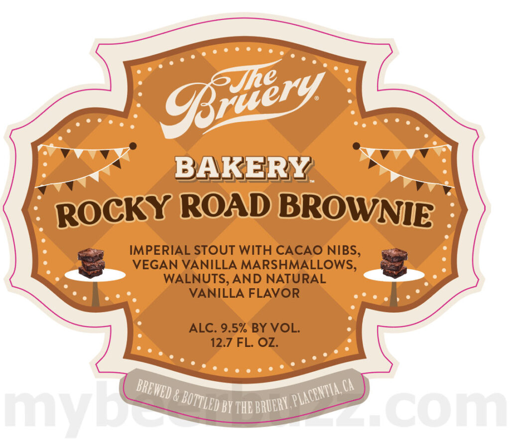 The Bruery Adding Bakery: Rocky Road Brownie Imperial Stout