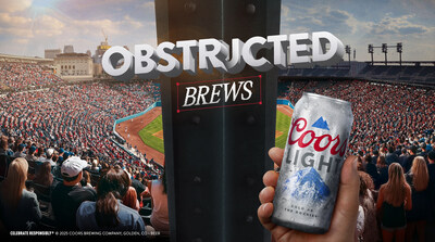 Coors Light Turns Obstructed Views into Chill Brews for Baseball Home Openers