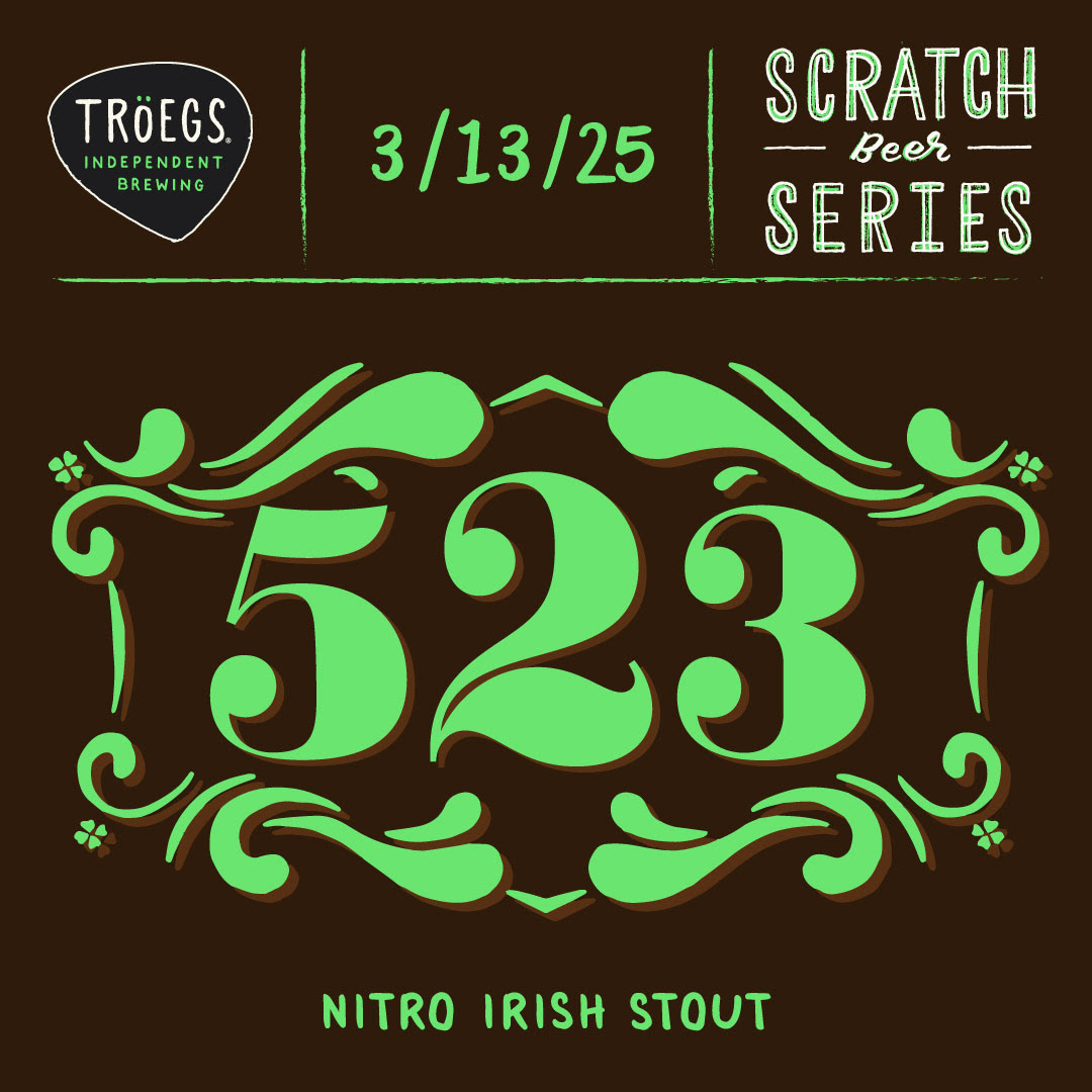 Tröegs Releasing Scratch 523 Nitro Irish Stout & Scratch 524 Light Lager