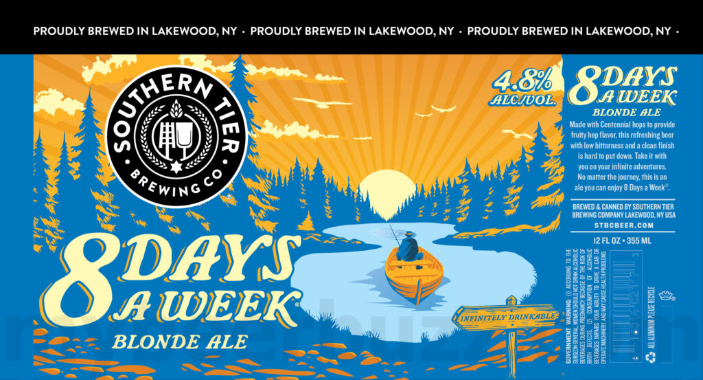 Southern Tier Adding 8 Days A Week Blonde Ale